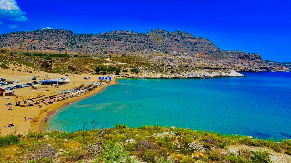 Best beaches in rhodes island greece - Agathi Beach