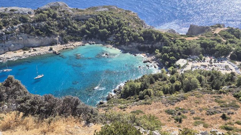 Best beaches in rhodes island greece - Anthony Quinn Bay