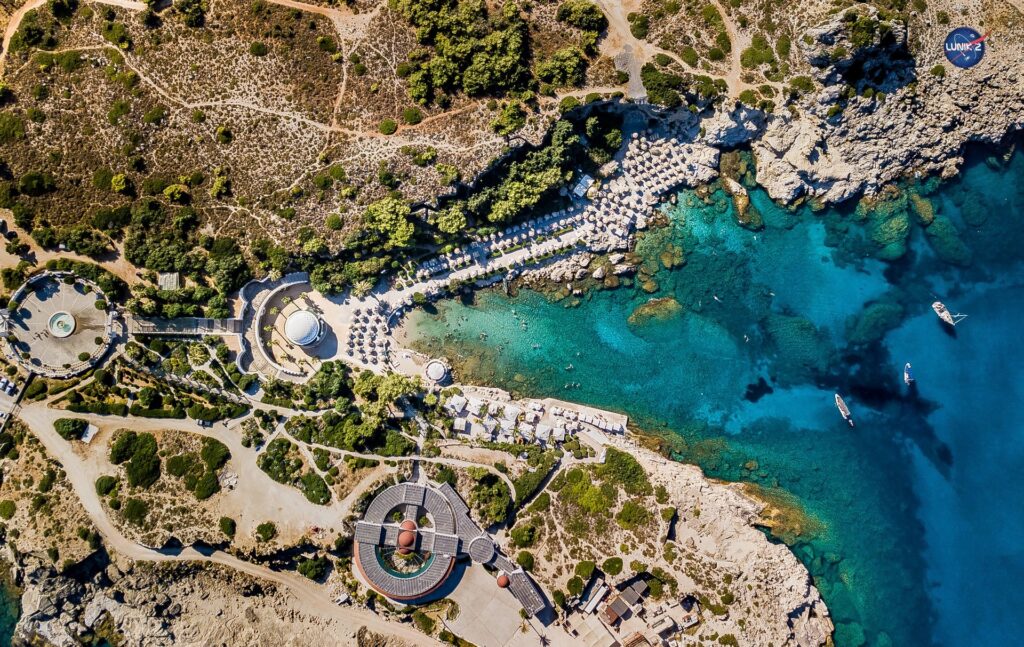 Best beaches in rhodes island greece - Kallithea Springs